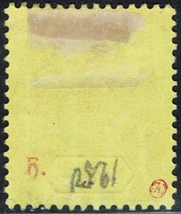 CAYMAN ISLANDS 1907 KEVII 4D 