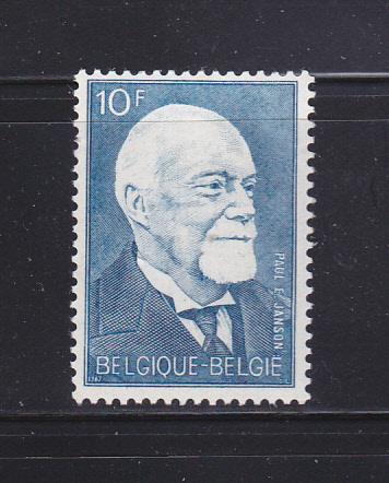 Belgium 685 Set MNH Paul Emile Janson, Statesman (C)