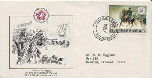 Upper Volta, First Day Cover, Americana