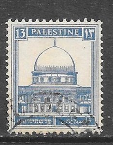 Palestine 74: 13m Dome of the Rock, Jerusalem, used, F-VF