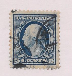 378 Used  5c. Washington, XF-S, Free, Insured Shipping