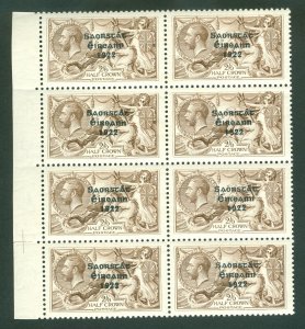 SG 64 Ireland 1922-23. 2/6 chocolate-brown. A fine fresh unmounted mint...