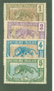 MIDDLE CONGO 1-4 MH CV $3.60 BIN $1.75