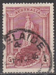 Australia #177  F-VF Used CV $4.50 (A2577)