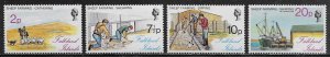 Falkland Islands Scott #'s 250 - 253 MNH