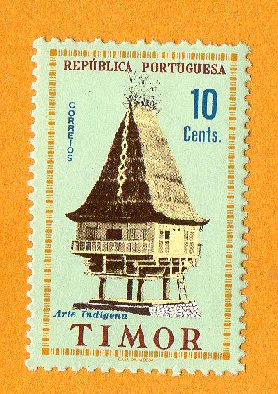 Timor Indigenous Art $10 1961 MNH