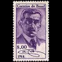 BRAZIL 1964 - Scott# 974 Writer Netto Set of 1 NH