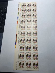 Scott 1596 from UL sheet 2 columns 20 stamps only M NH OG ach