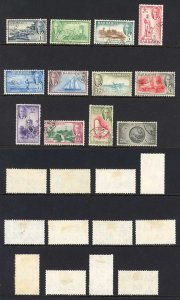 Barbados SG271/82 set Fine used Cat 75 pounds