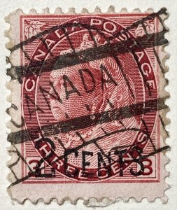AlexStamps CANADA #88 FVF Used