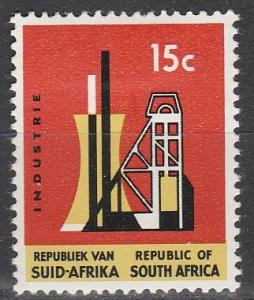 South Africa #323 F-VF Unused  CV $6.00  (A2973)