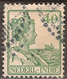 Netherlands Indies (Indonesia) 1915: Sc. # 130; Used Single Stamp