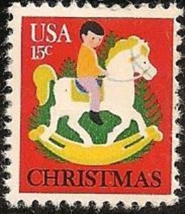 US 1769 Holiday Child on Hobby Horse 15c single MNH 1978