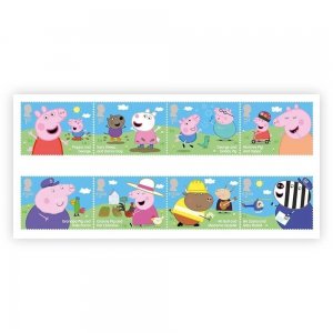 GB 5157-5164 Peppa Pig set 8 MNH 2024