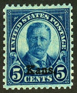 U.S. #663 MINT OG LH