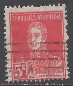 ARGENTINA 345 VFU Z2359