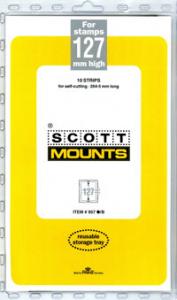 Scott Mounts Black 127mm STRIP 265mm, (Pgk. 10)(00957B)