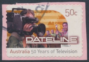 Australia  SG 2723  SC# 2579 Used  SA TV Dateline see details scan    