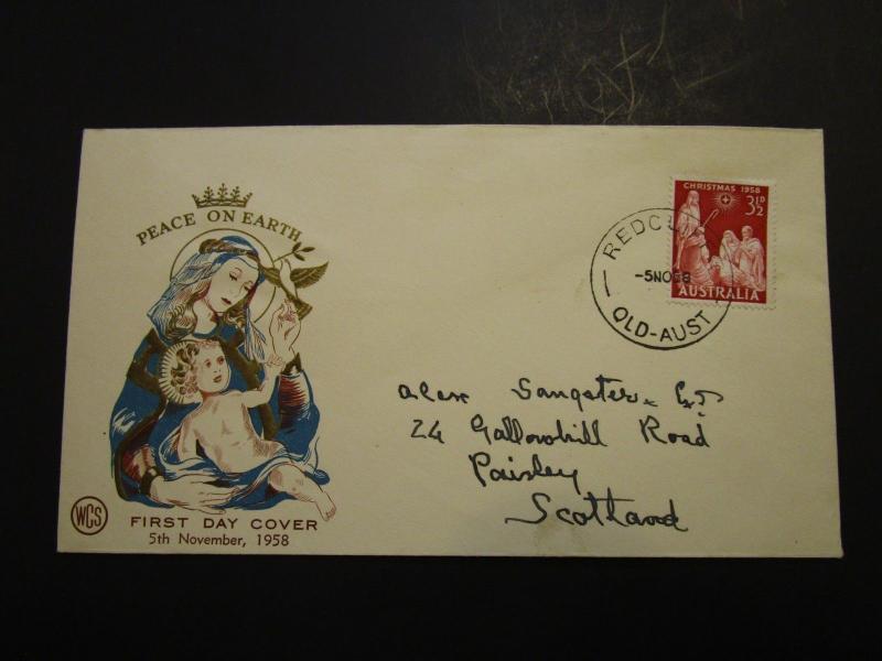 Australia 1958 Christmas Series First Day Cover (II) - Z3731