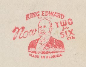 Meter top cut USA 1943 Cigar - King Edward