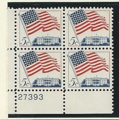 United States Plate Block    mnh SC  1208