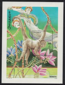 Somalia Monkeys MS 2002 MNH MI#Block 90