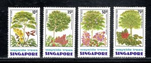 SINGAPORE SC# 243-46   FVF/MNH