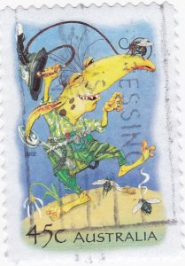 Australia -2002 Magic Rainforest - Goblin  -used 45c