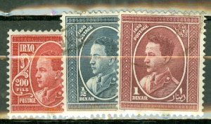 QJ: Iraq 61-78 most used (61, 68 mint) CV $60.95; scan shows only a few