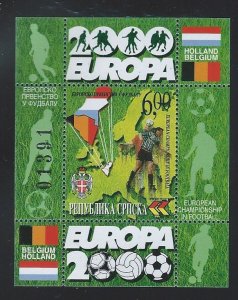 Bosnia and Herzegovina  [SERB Admin.] sheetlet MNH sc # 116