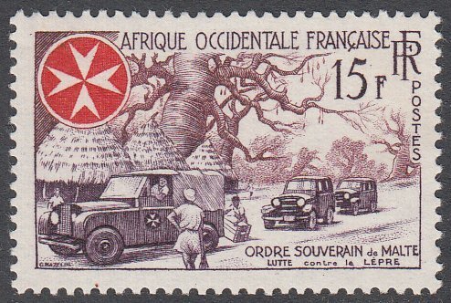 French West Africa 74 MVLH CV $2.40