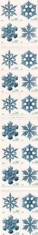 39c Snowflake Booklet, MNH, Sc #4112/ BK 303 (8197)