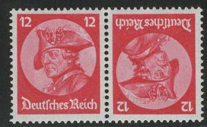 Germany Scott # 399 (2), mint nh, tete beche, Mi# K18