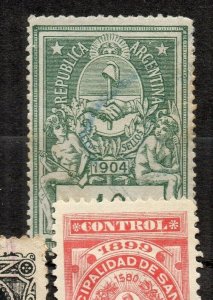 Argentina Early 1900s Revenue/Tax Used Value NW-165255