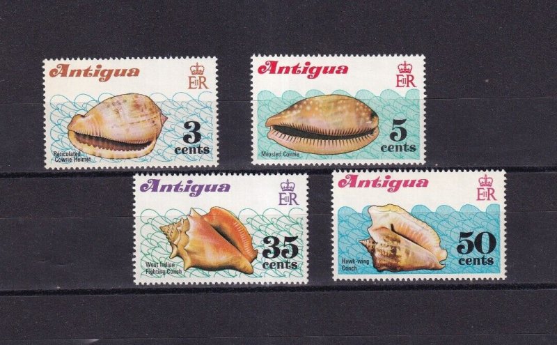 SA27a Antigua 1972 Seashells, mint stamps