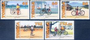 1995 Commonwealth. Overprinted specimen.