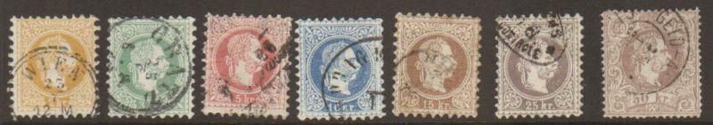 Austria #27-33 Used