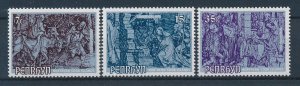 [116752] Penrhyn 1976 Christmas art paintings  MNH