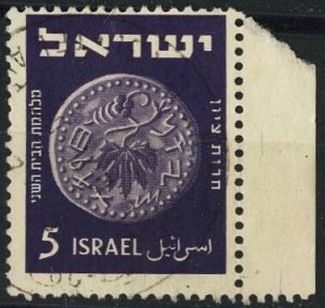 ISRAEL #18, USED - 1949 - DAN004