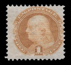  U.S. Scott #112 / $600 - 1c Pictorial, OG, Fine