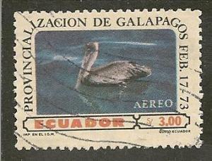 Ecuador  Scott   C528      Bird       Used
