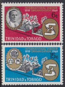 Trinidad & Tobago 160-1 MNH - ILO