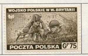 Poland 1941-44 Early Issue Fine Mint Hinged 75g. 190945