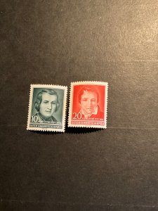 Stamps Germany (DDR) Scott #284-5 never hinged