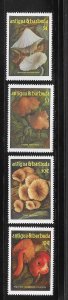 Antigua & Barbuda 1986 Mushrooms Fungi Sc 958-961 MNH A911