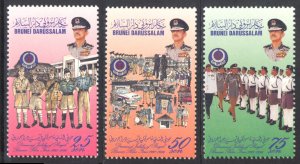 Brunei 1996 Scott #490-492 Mint Never Hinged