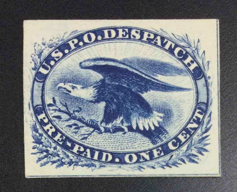 US STAMPS #LOP4 1875 PLATE PROOF ON CARD LOT #97779