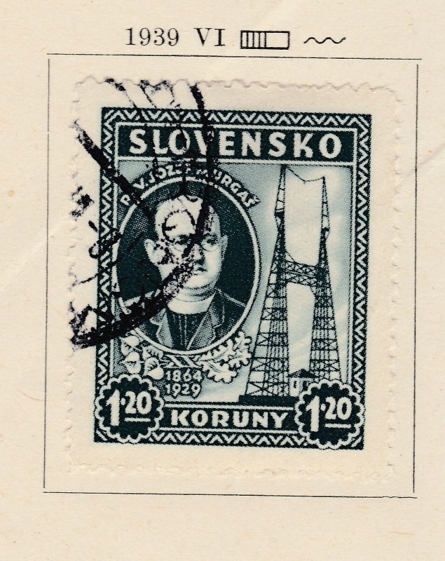 A5P57F195 Slovakia 1939 1.20k used