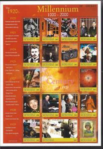 Micronesia, 377, Millenium Sheet(17), **MNH**