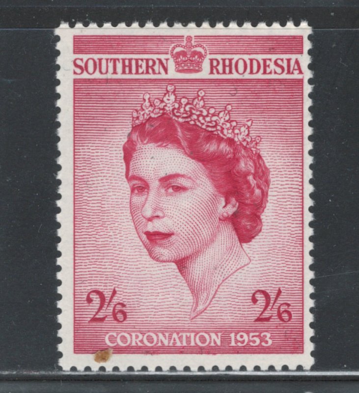Southern Rhodesia 1953 Queen Elizabeth II Coronation Scott # 80 MH